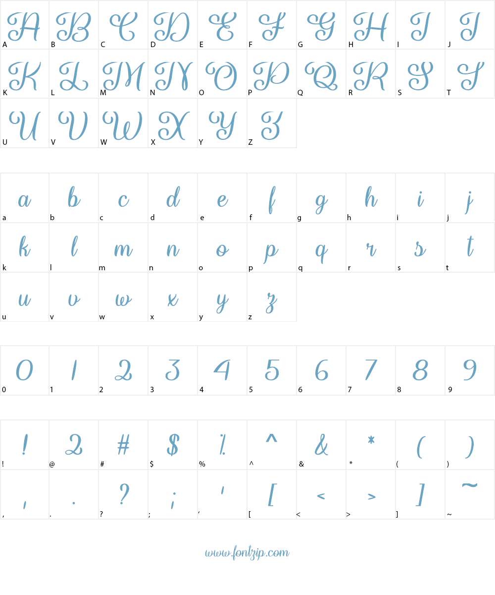 So Damn Beautiful Font Character